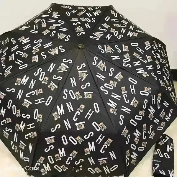 Creative Bear Handle Luxury Designer Umbrella - Bear Hugs