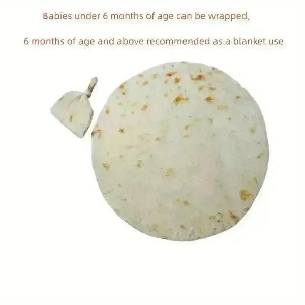 Creative Cabbage Flatbread Baby Wrap and Blanket - Bear Hugs