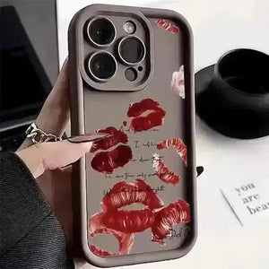 Creative Kiss Mark Case (For iPhones) - Bear Hugs