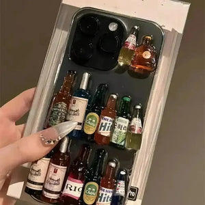 Creative Liquor Bottle Phone Case (For iPhones) - Bear Hugs
