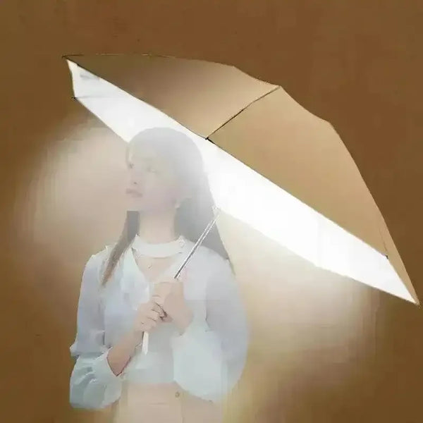 Creative Reverse LED & Fan Mini Umbrella - Bear Hugs
