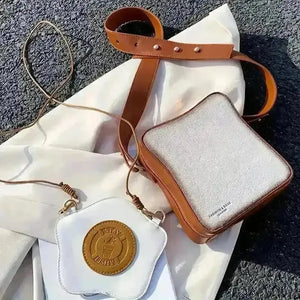 Creative Toast Bread and Fried Egg Shaped Bag - Bear Hugs