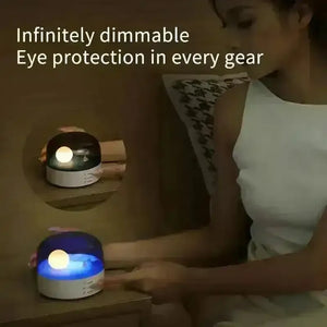 Crescent Night Light With Soothing Music - Bear Hugs