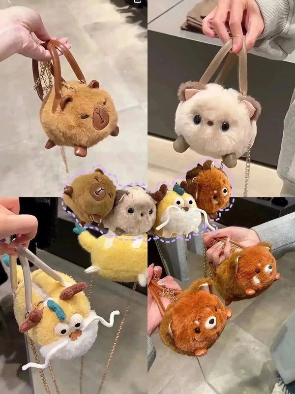 Critter Mini Animal Handbags - Bear Hugs