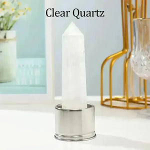 Crystal Glass Water Bottle (550 ml) - Bear Hugs