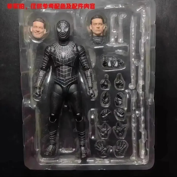 CT Toys Black Suited Spiderman Action Figure (14 cm) - Bear Hugs