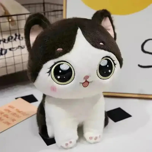 Cuddly Shine Eye Cat Plush Toy - Bear Hugs