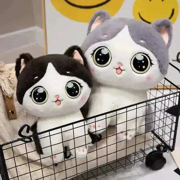 Cuddly Shine Eye Cat Plush Toy - Bear Hugs