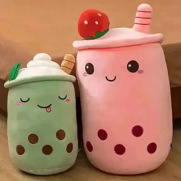 Cuddly Soft Boba Tea Plushie - Bear Hugs