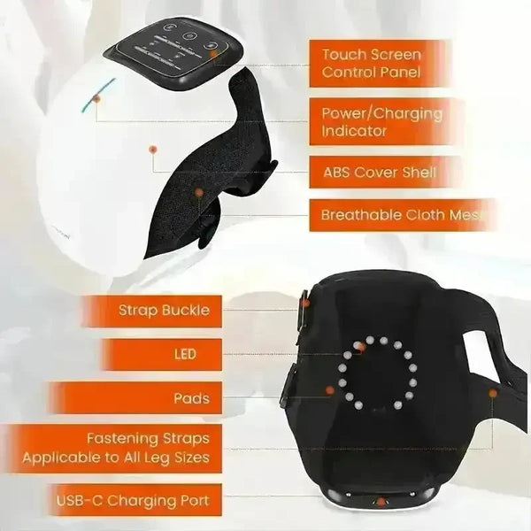 CureMe Cordless Knee Massager - Bear Hugs