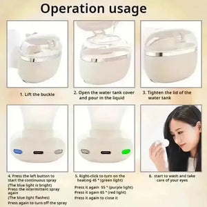 CureMe Mini Eye Steam Moisturizer - Bear Hugs