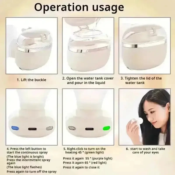 CureMe Mini Eye Steam Moisturizer - Bear Hugs