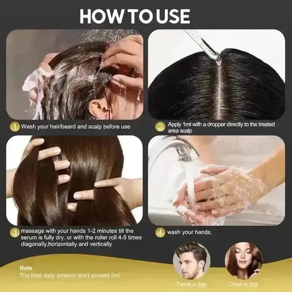 CureMe Minoxidil Hair Growth Oil - Bear Hugs