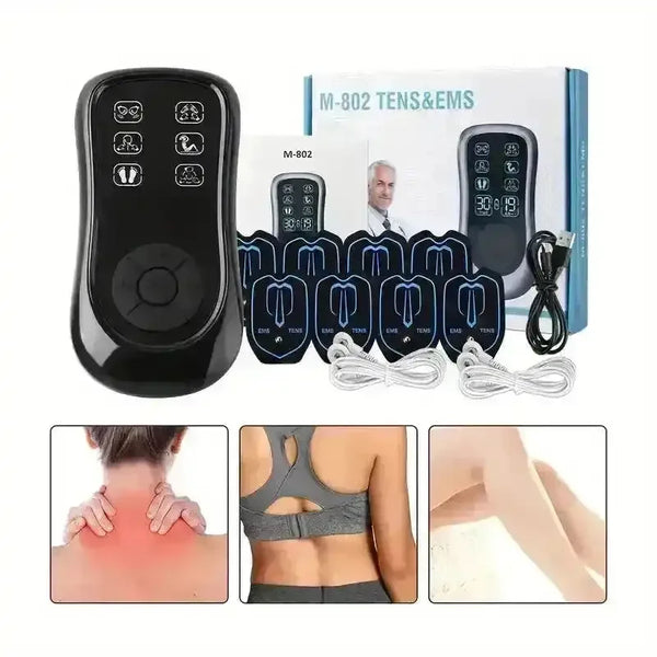 CureMe TENS + EMS Unit Dual Channel Device - Bear Hugs