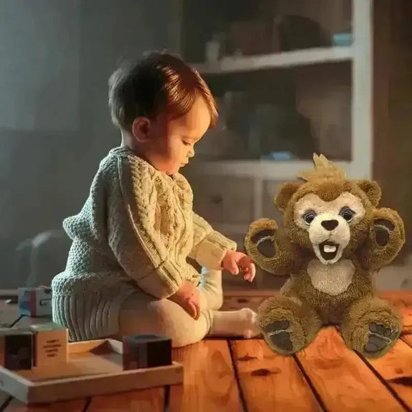 Curious Bear Interactive Plush Toy - Bear Hugs