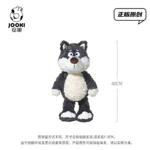 Curious Gray Wolf Plushie (40 cm) - Bear Hugs