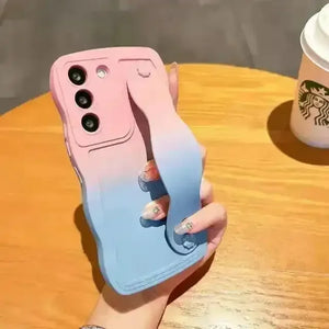 Curly Gradient Case (For Samsung) - Bear Hugs