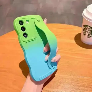 Curly Gradient Case (For Samsung) - Bear Hugs