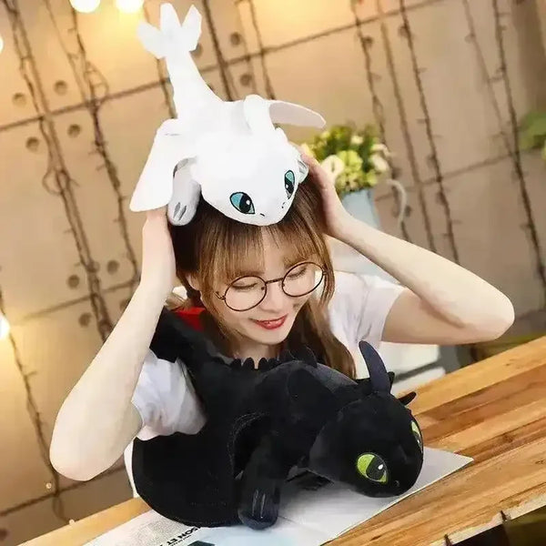 Cute Animated Dragon Plush Toy - Bear Hugs