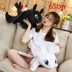 Cute Animated Dragon Plush Toy - Bear Hugs