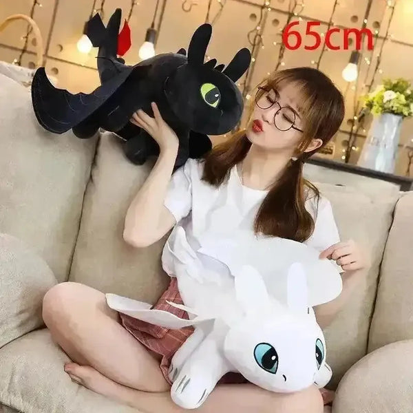 Cute Animated Dragon Plush Toy - Bear Hugs