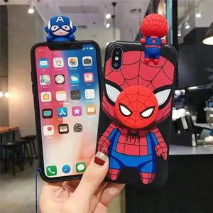 Cute Baby Avengers Phone Case (For iPhones) - Bear Hugs