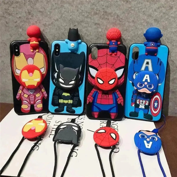 Cute Baby Avengers Phone Case (For iPhones) - Bear Hugs
