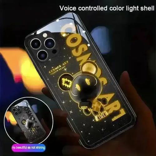 Cute Bear Voice Controlled Cover (For iPhone) - Bear Hugs