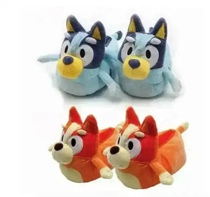 Cute Bluey & Bingo Plush Sandals - Bear Hugs