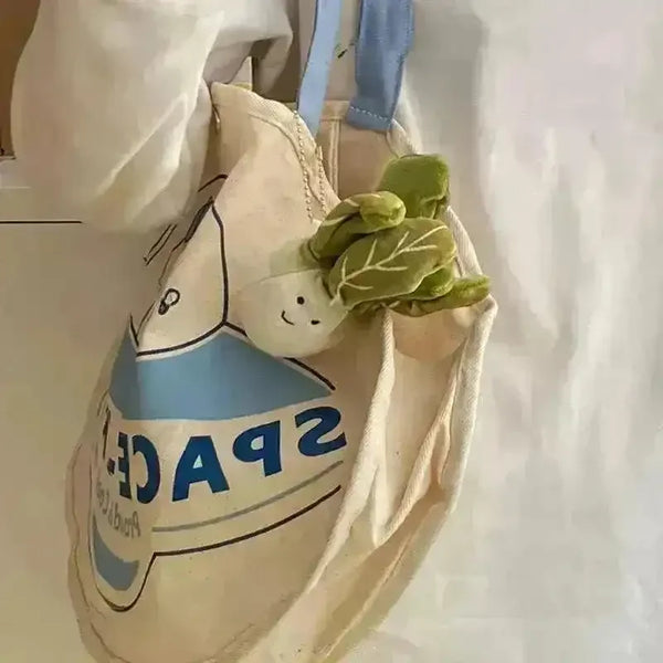 Cute Cabbage Plush Keychain - Bear Hugs
