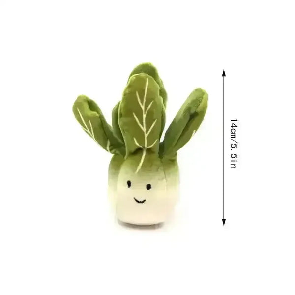 Cute Cabbage Plush Keychain - Bear Hugs