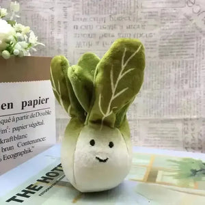 Cute Cabbage Plush Keychain - Bear Hugs