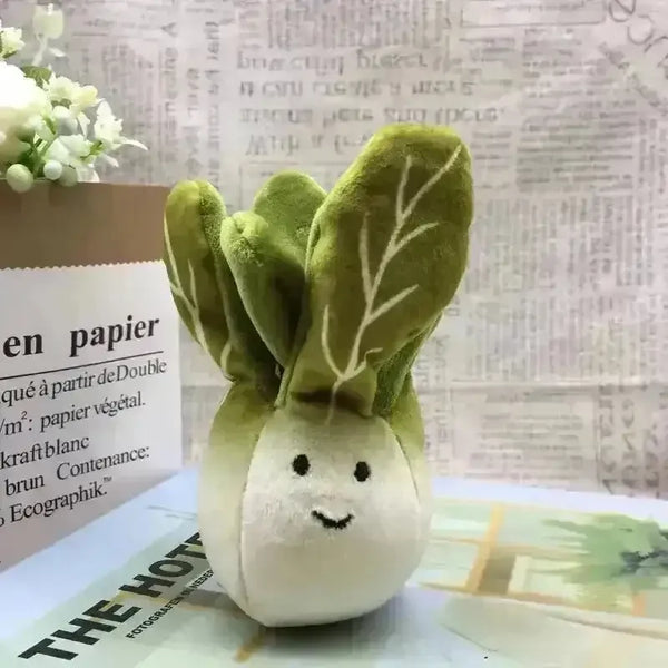 Cute Cabbage Plush Keychain - Bear Hugs