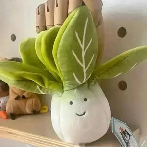 Cute Cabbage Plush Keychain - Bear Hugs