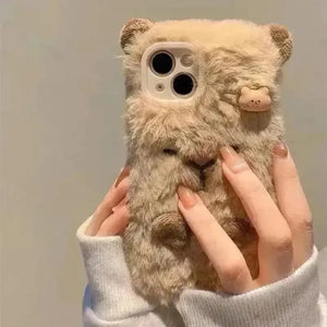 Cute Capybara Air Cushioned Case (For iPhone) - Bear Hugs