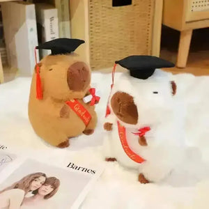 Cute Capybara Graduation Plushies - Bear Hugs