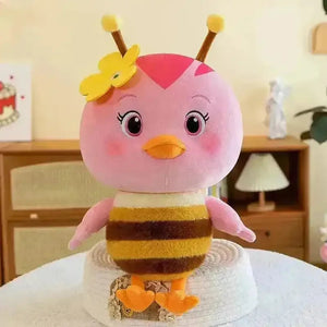 Cute Cartoon Duck Bee Squad Plush Doll - Bear Hugs