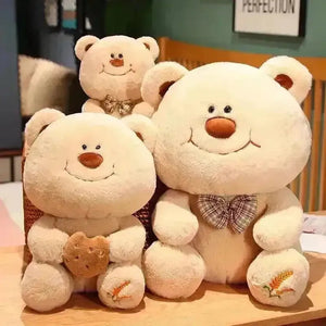 Cute Cookie Bow Bear - Bear Hugs