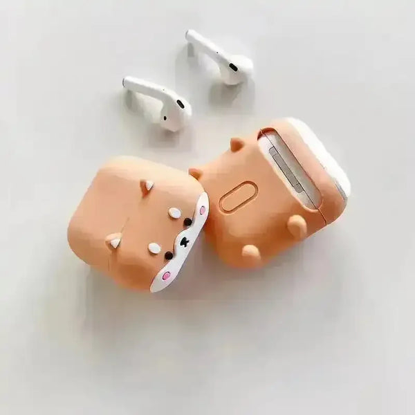 Cute Corgi Dog Protective Case (For Airpods) - Bear Hugs