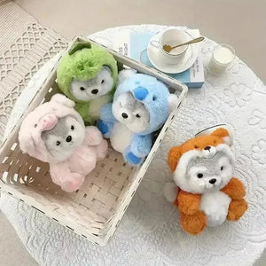 Cute Cosplay Husky Pup Soft Plushie - Bear Hugs