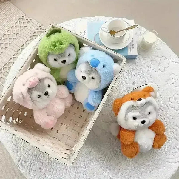 Cute Cosplay Husky Pup Soft Plushie - Bear Hugs