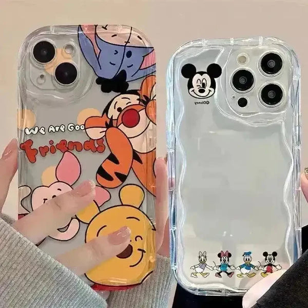 Cute Disney Friendship Phone Case (For iPhones) - Bear Hugs