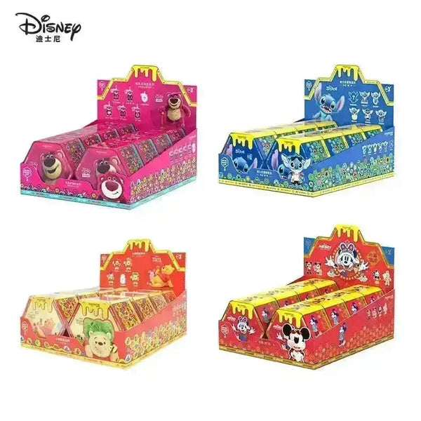 Cute Disney Plush Keychains Blind Box - Bear Hugs