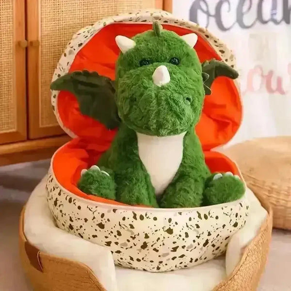 Cute Dragon and Egg Plushie - Bear Hugs