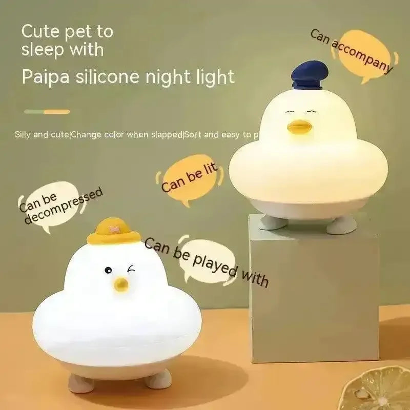 Cute Duck and Chick LED Touch Night Lamp - Bear Hugs