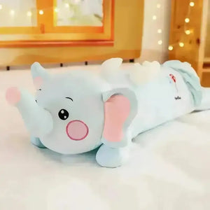 Cute Elephant Long Pillow - Bear Hugs
