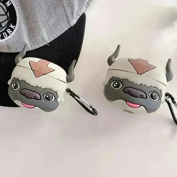 Cute Flying Bison Case (For Airpods) - Bear Hugs
