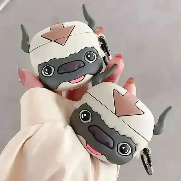 Cute Flying Bison Case (For Airpods) - Bear Hugs