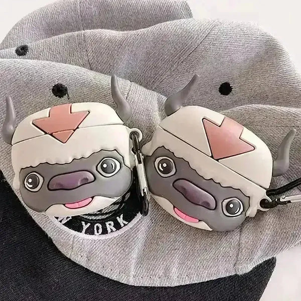 Cute Flying Bison Case (For Airpods) - Bear Hugs