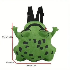 Cute Frog Shaped Novelty Backpack - Bear Hugs